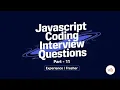 Find Longest word in string JavaScript coding interview questions Ui Dev Guide