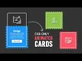 Infinite Wavy Border Animation CSS Animated Cards