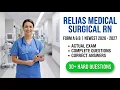 Ultimate Relias MedSurg RN Exam Prep 2026-2027 Actual Questions and Detailed Rationales