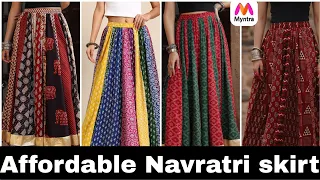 Huge Affordable Navratri Garba Skirts Haul | Navratri garba outfit ideas |TipsToTop By Shalini 