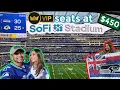SoFi Stadium VIP 219 Seats VLOG 2025 Seahawks OWN Rams
