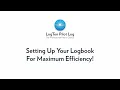 Getting Started with LogTen Pilot Log Setting Up Your Logbook for Maximum Efficiency