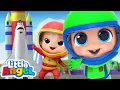 Download Lagu I Wanna Be An Astronaut! | Space Song |  Little Angel Kids Songs