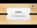 Java Tutorial 19 Types of Loop in JAVA HINDI 2021