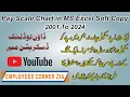 Pay Scale Chart in MS Excel Soft Copy BPS Chart 2001 To 2022 Download Here Employees Corner Zia