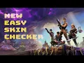 New Easy Skin Checker Bot and how to use it
