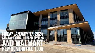 New Walmart Home Office Sam Walton Hall Grand Opening Jan 17 2025