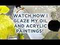 Download Lagu Watch how I glaze my oil \u0026 acrylic paintings!