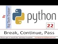 Python Tutorial - Part 22