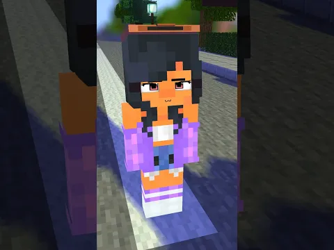 Aphmau allias villager Poi Poi villager #shorts