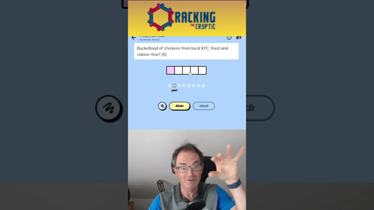 MinuteCryptic in a Minute - 7 Septmber 2026 - BUCKET!