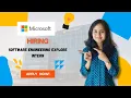 Microsoft Hiring Software Engineering Explore Interns