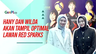 Pemain Indonesia All Stars Hany dan Wilda Tak Gentar Menghadapi Red Sparks