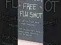 Free flu shot at Publix