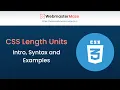 CSS Length Units