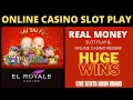 Online Casino Slot Play Plentiful Treasure Slot Play on the El Royale Online Casino REAL MONEY