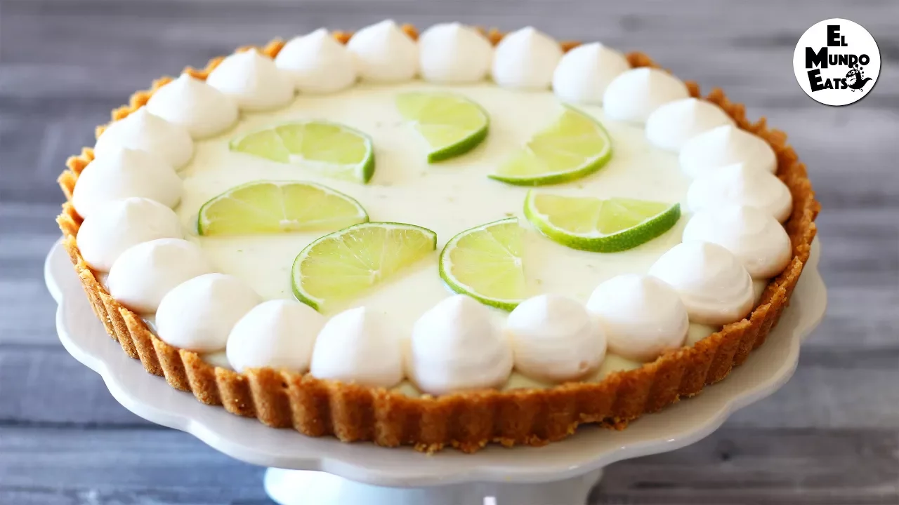 Resep Lemon Pie (Key Lime Pie Recipe Video) | JANE SUSANTO. 
