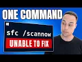 SFC Scannow Windows 11 Running It FIRST Is Why It Can t Fix Your Files