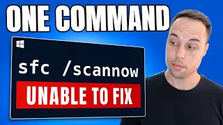 SFC Scannow Windows 11 Running It FIRST Is Why It Can t Fix Your Files
