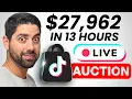 How To Do a TikTok Shop Live Auction 27 000 Results