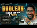 Boolean Operator in PYTHON Master Academy