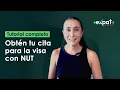 How to schedule an appointment for a visa with a NUT authorization from the INM MyConsulate