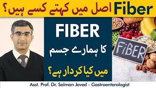 what is fiber actually urdu fiber kya hota hai what is the role of fiber in the human body