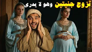قصة رجل تزوج جنية حسناء وهو لايعلم ثم بعد ذلك وهبت له أختها ولكن بعد ذلك كانت المفاجأة الصـ ادمة 