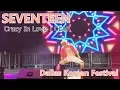 Download Lagu [PERFORMANCE] Dallas Korean Festival 2018 | SEVENTEEN Crazy in Love \u0026 CLAP