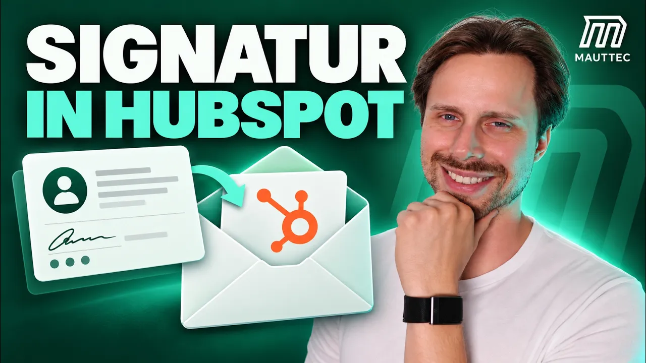 HubSpot Signatur erstellen: E-Mail-Signatur einrichten & anpassen