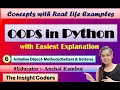 OOPs concepts in Python Initialize Objects Methods Getters and Setters Lecture 6