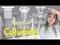 What are the CLASSICAL ORDERS of columns Different Types of Columns Greek and Roman
