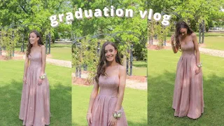 graduation vlog grwm photos u0026 more