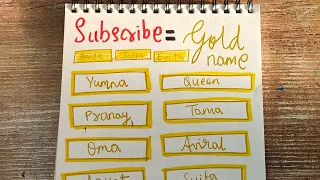 Comment your name