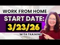 THEY LL TRAIN YOU Start Working From Home In March Entry-Level Remote Jobs