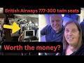 Are British Airways Boeing 777-300 Economy Twin Seats in Row 50 J K Worth It Full Review