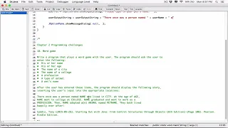 2 18 Part 1 Word Game JOptionPane - Java