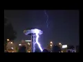 LARGEST TESLA COIL IN THE WORLD 3 million volts discharged