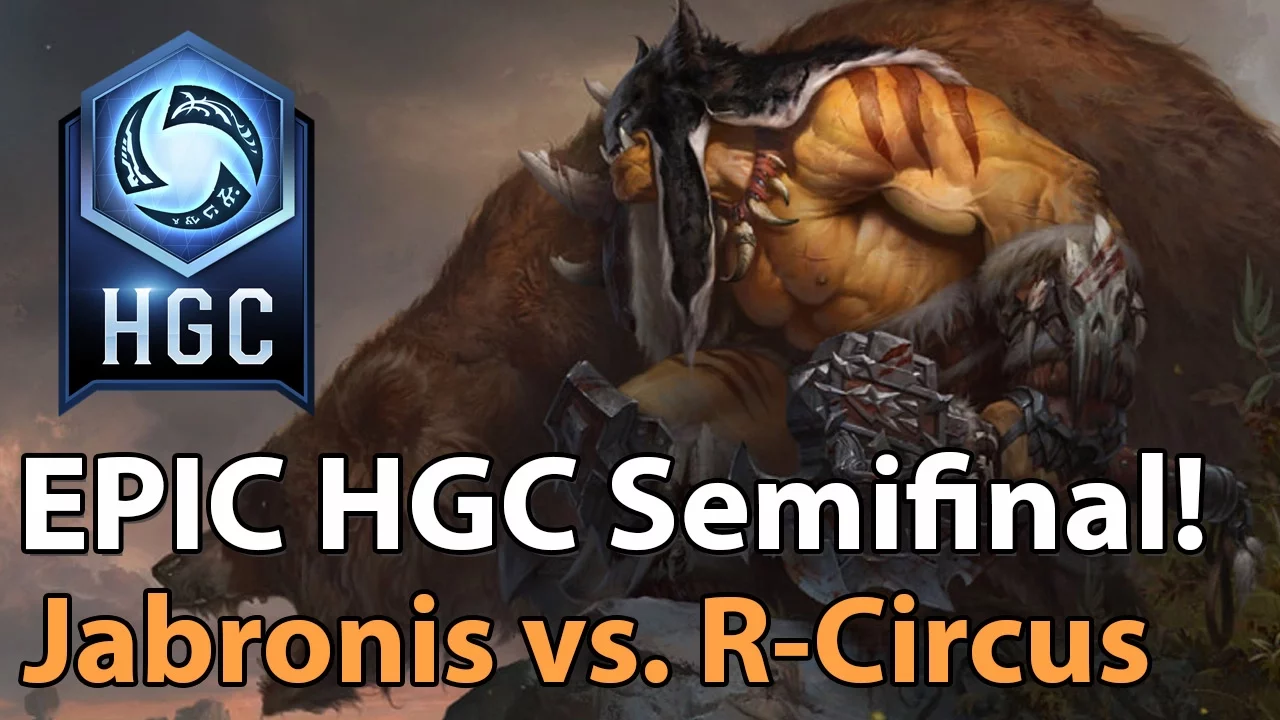 ► EPIC Heroes of the Storm: Russian Circus vs. Jabronis - HGC 2017 Qualifier