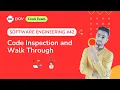 Code Inspection and Walk Through Strengthening Software Integrity through Rigorous Evaluation