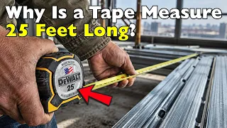 Why Are Tape Measures 25 Feet? The Real Reason