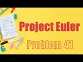 Project Euler 041 Pandigital prime solution in Javascript