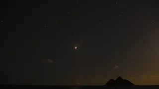 Moku Nui Moonrise - Timelapse