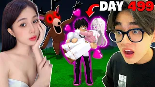 DR4GONS Thuê Phải "Hot Girl" Hay Dỗi Trên PlayerDuo Chơi 99 Nights In The Forest! | Roblox