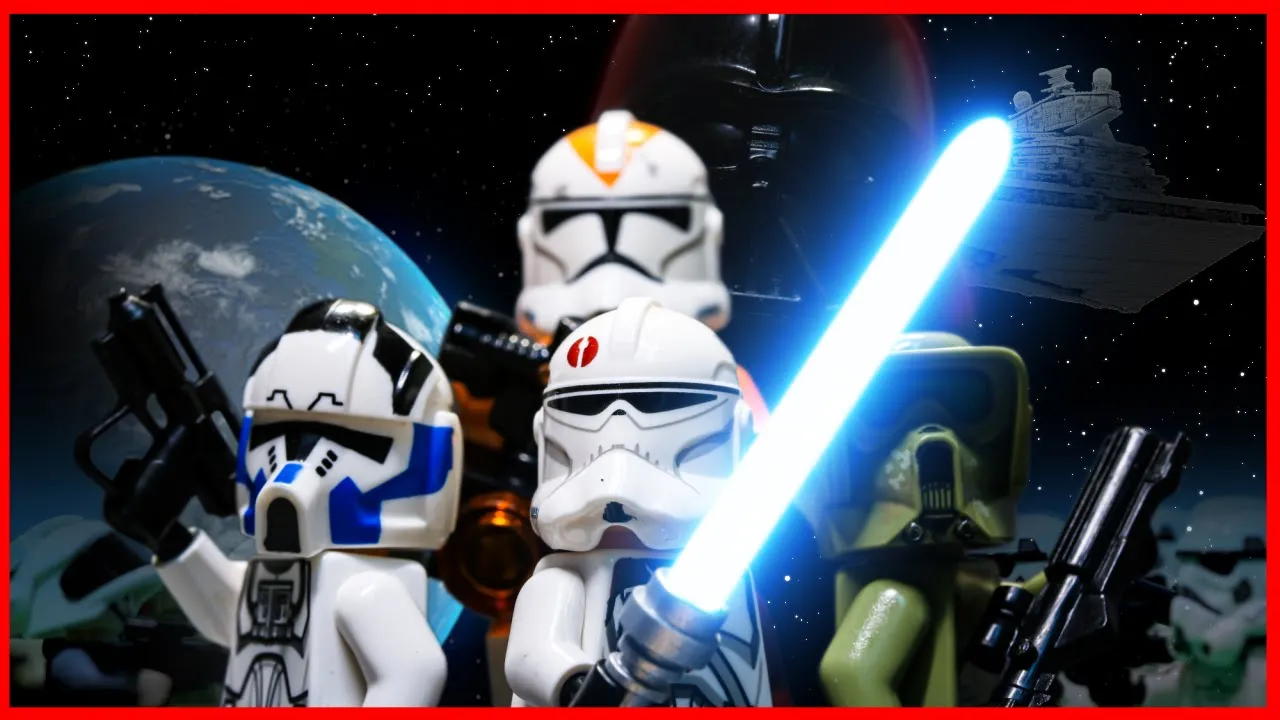 Motorized LEGO Star Wars Droid Factory Battle | Brickworld Indy 2017