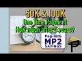 Download Lagu 50K and 100K One Time Pag-Ibig MP2 Savings, how much after 5 years?