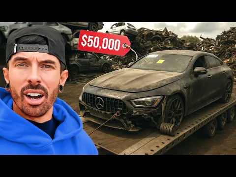 Video Thumbnail: I BOUGHT A WRECKED MERCEDES AMG GT63 & ATTEMPTED TO FIX IT