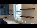 Floating shelves the EASY way w Sheppards Brackets