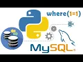 PYTHON MYSQL HOW TO USE WHERE CLAUSE WTH PYTHON MYSQL CONNECTOR APACHE
