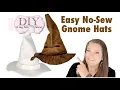 How to make No-Sew Gnome Hats Fun and Simple